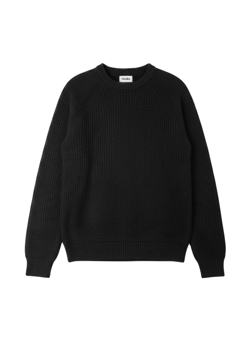 Black Hutch Knit Sweater