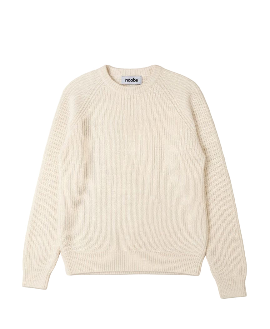 Cream Hutch Knit Sweater